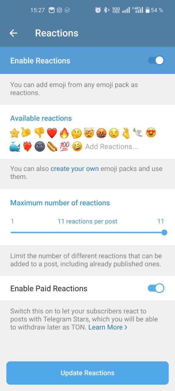 ✨ Звезды в Telegram
Telegram сегодня 11 лет. Ребята по традиции выпускают праздничное обновление — и в этот раз это обновление для авторов каналов | Сетка — социальная сеть от hh.ru
