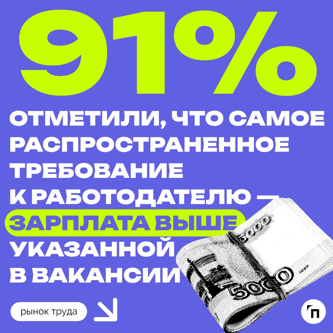 📊 У соискателей растут требования к копаниям и условиям работы
Опрос hh.ru показал, что лишь 8% местных опрошенных работодателей не заметили роста требований у кандидатов | Сетка — социальная сеть от hh.ru