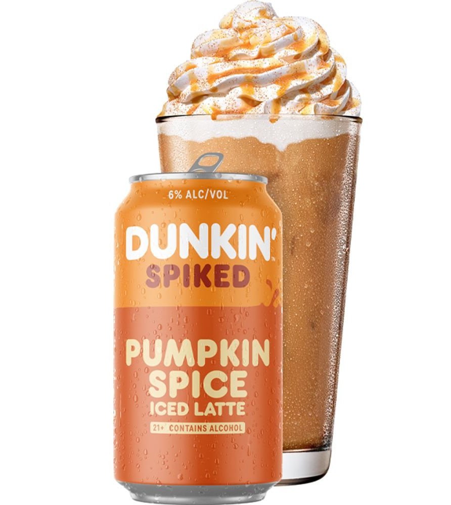 Dunkin’ выпустили алкогольный айс латте со вкусом тыквенных специй и сливок. Копания позиционирует лимитированный дроп как «наслаждение для веганов» и людей с непереносимостью лактозы | Сетка — социальная сеть от hh.ru