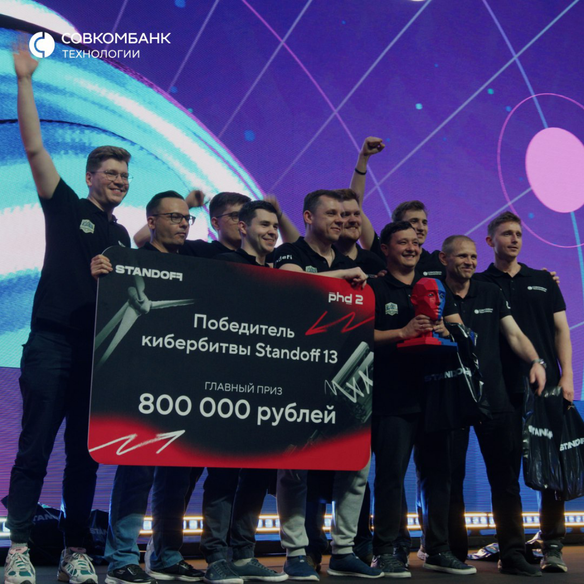 🏆 Шестикратные чемпионы в кибербитве Standoff 13 🏆
В Москве прошел фестиваль Positive Hack Days 2. Одним из его центральных событий стала кибербитва Standoff 13 | Сетка — социальная сеть от hh.ru