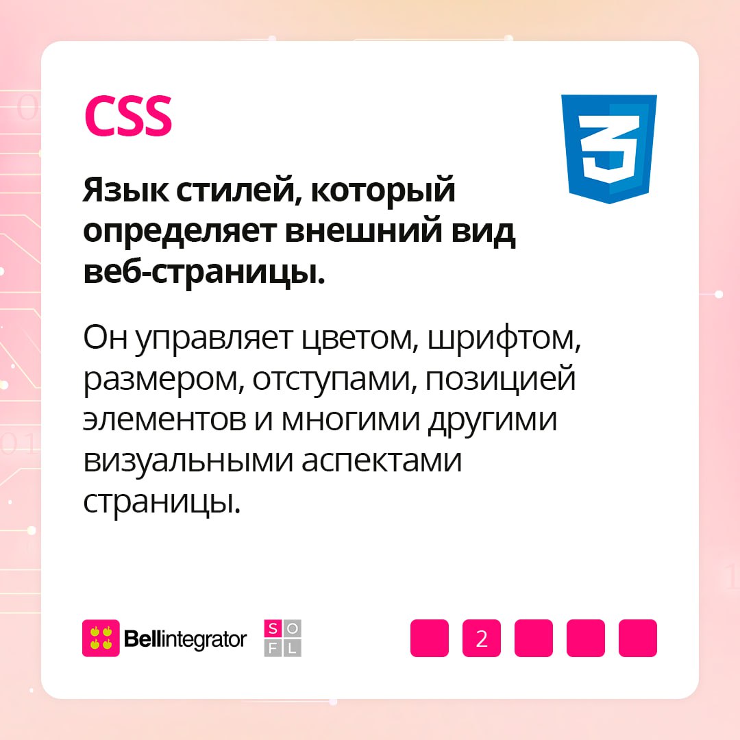 Что скрывается за красивыми страницами веб-сайтов? 💻
Для разработки веб-страниц используются такие языки, как CSS, HTML, JavaScript, PHP и MySQL. В карточках рассказали, за что отвечает каждый из них | Сетка — социальная сеть от hh.ru