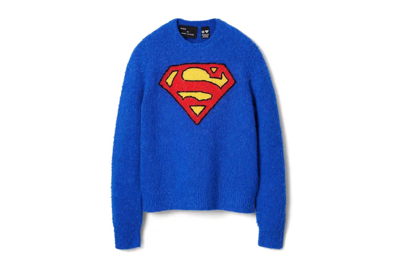 О, люксовый бренд Marc Jacobs выпустит свитер Superman в честь своего 40-летия. Яркая кофта выполнена из шерсти альпаки. Щит Супермена отпечатан посередине, а надпись Marc Jacobs вышита сзади | Сетка — социальная сеть от hh.ru