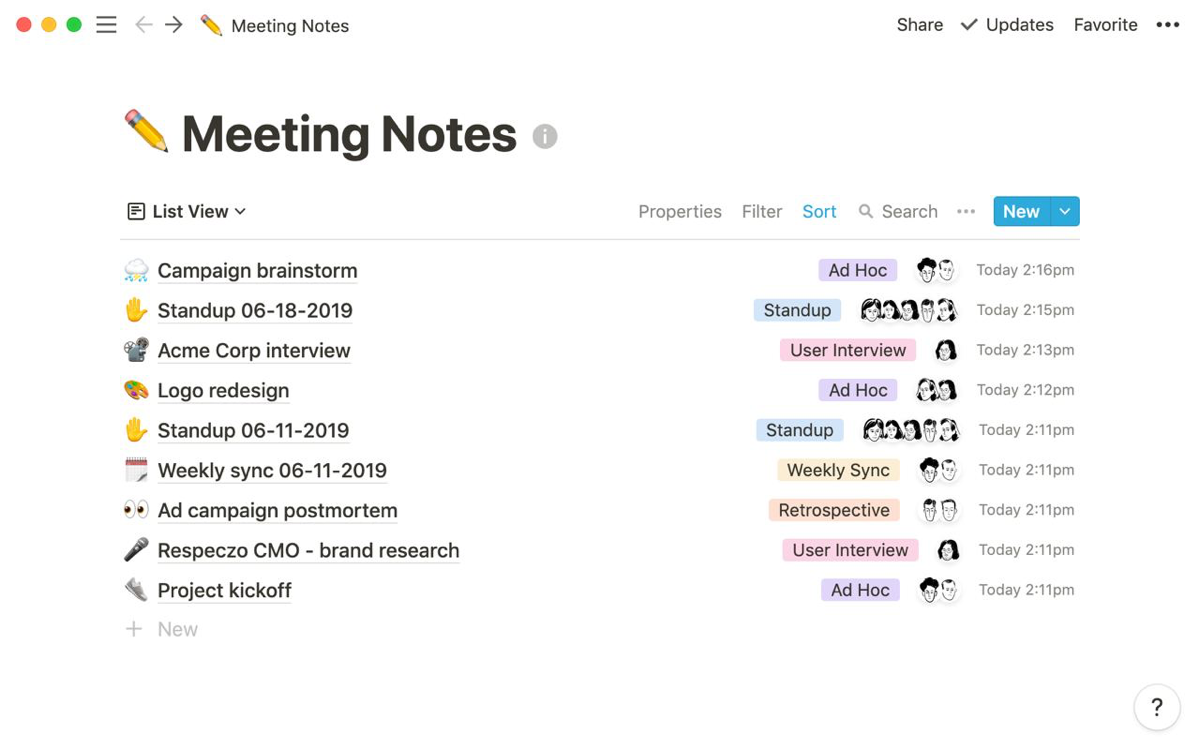 Бесплатные шаблоны для UX-дизайнеров в Notion | Сетка — социальная сеть от hh.ru