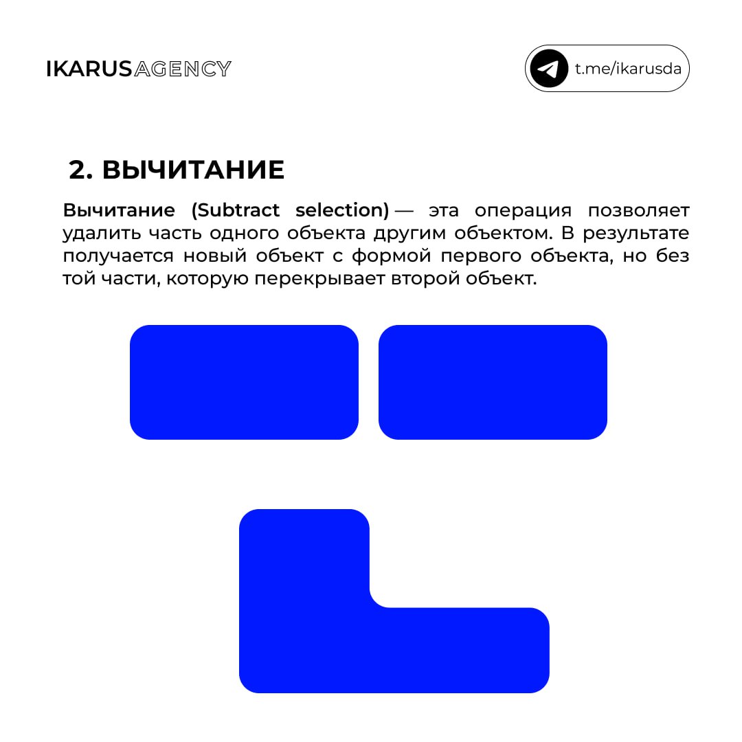 Булевы операции в Figma🔥
IKARUS AGENCY | Сетка — социальная сеть от hh.ru