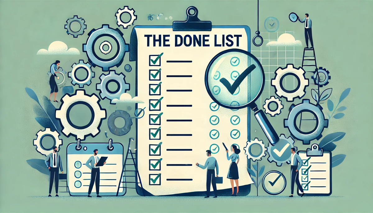 Список сделанного
В современной стремительно бегущей жизни полезен список дел. Есть у него и скверная привычка — привычка всё время расти и устрашать | Сетка — социальная сеть от hh.ru