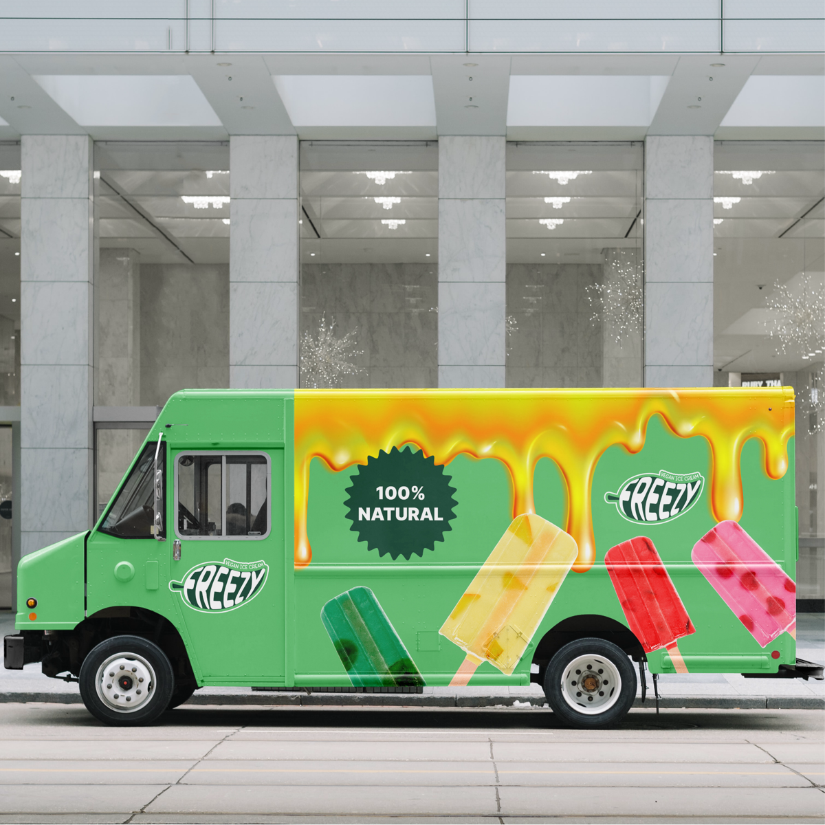 Фирменный стиль для бренда экологического мороженного🍃🍦 | Сетка — социальная сеть от hh.ru
