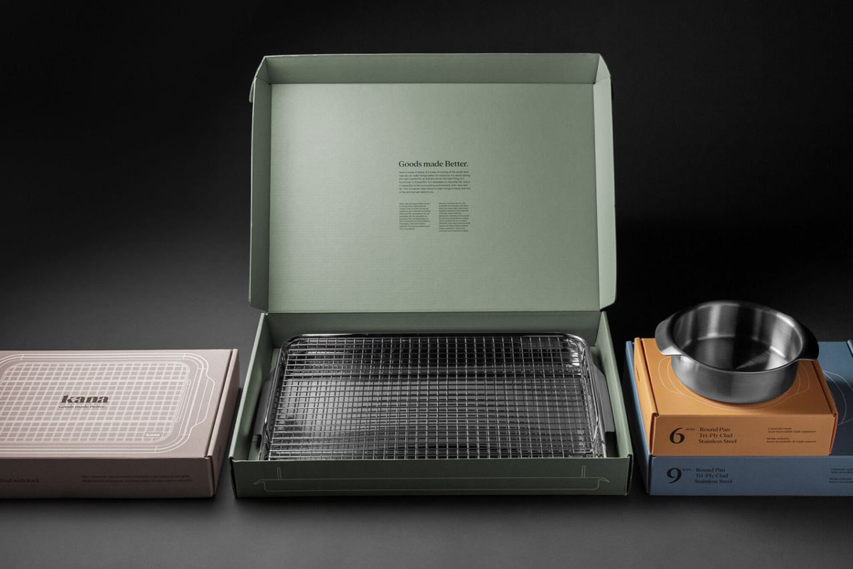 Дизайн упаковки посуды канадского бренда Kana | Сетка — социальная сеть от hh.ru