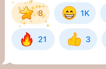 Дайджест месяца: важные обновления ТЕЛЕГРАМ
— появилась своя валюта Telegram stars или просто «звёзды»
—  платные реакции
—  платные посты
ВКЛЮЧИТЬ ПЛАТНЫЕ РЕАКЦИИ: (настройки - реакции - включить пла... | Сетка — социальная сеть от hh.ru