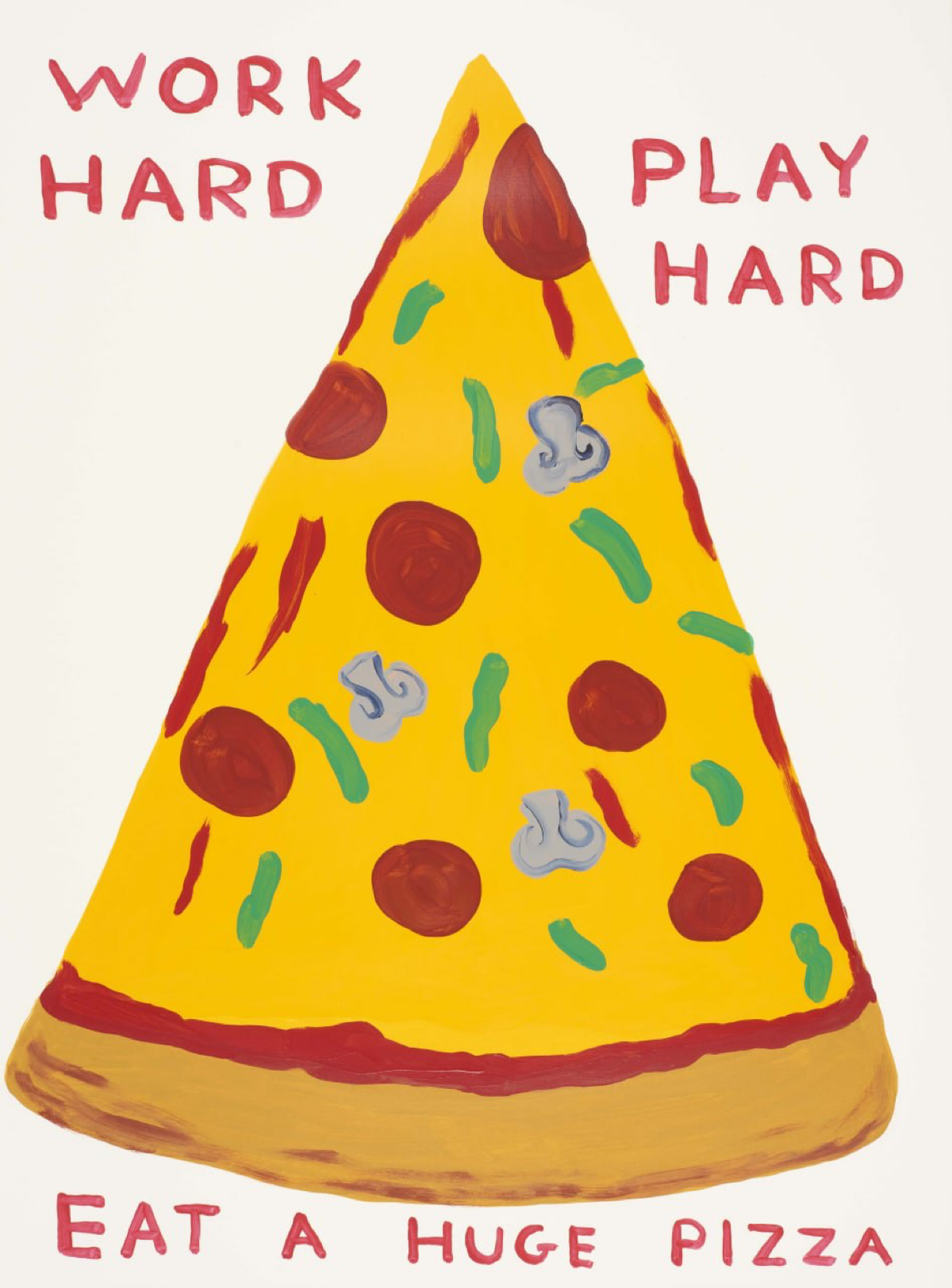 Работы британского художника Дэвида Шригли в стилистике наив | Сетка — социальная сеть от hh.ru