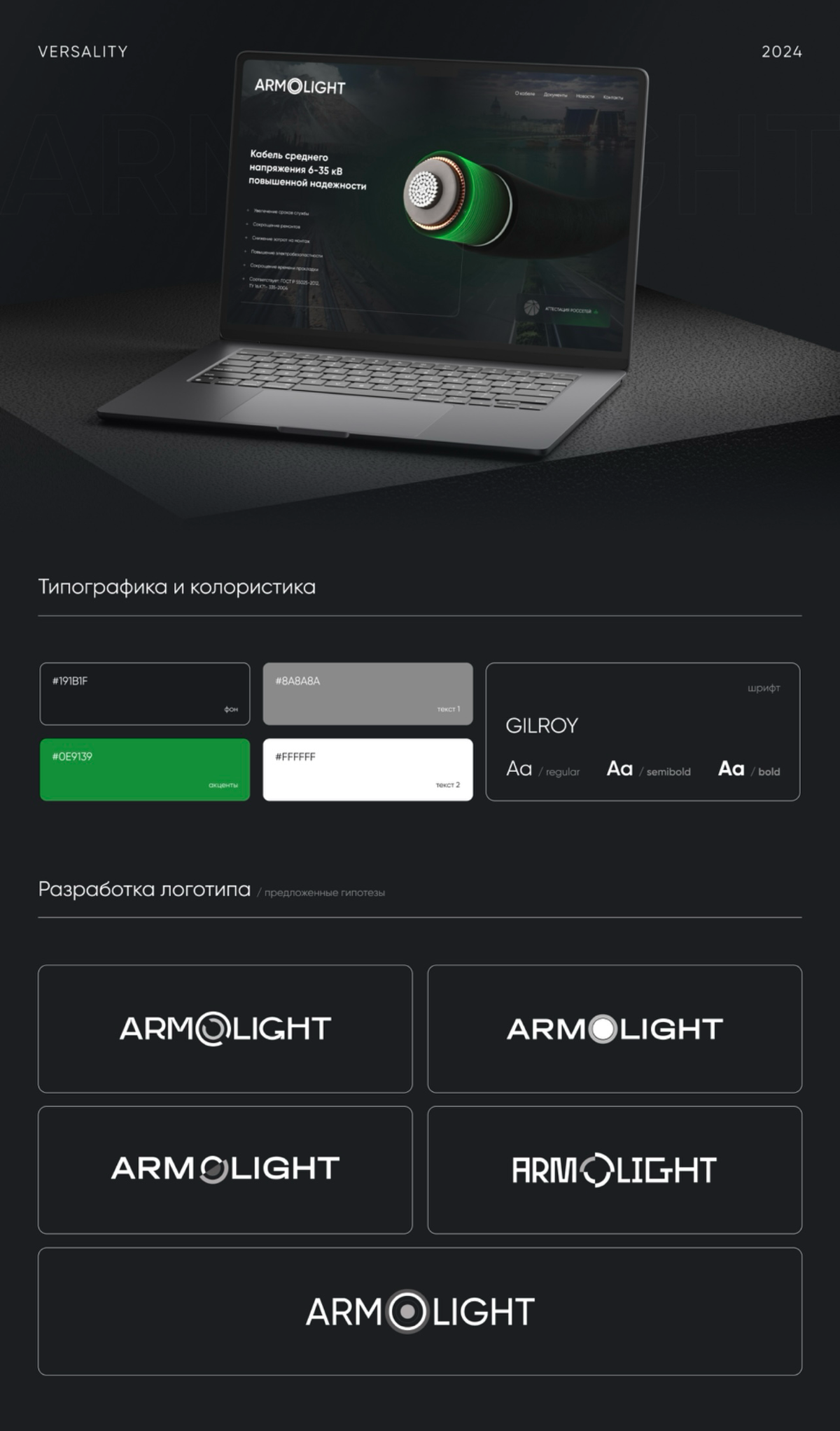 Разработка логотипа, имиджевого промо-сайта, 3D-модели. | Сетка — социальная сеть от hh.ru