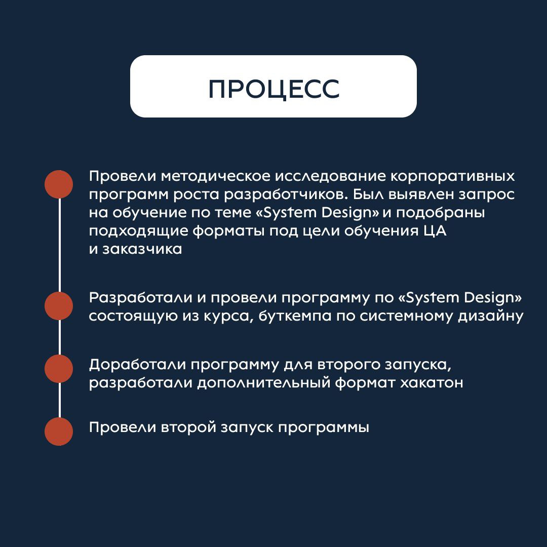 Рассказали в карточках о том, как мы разрабатывали корпоративную программу для разработчиков по System Design для VK⚡️
Больше кейсов на сайте💎 | Сетка — социальная сеть от hh.ru