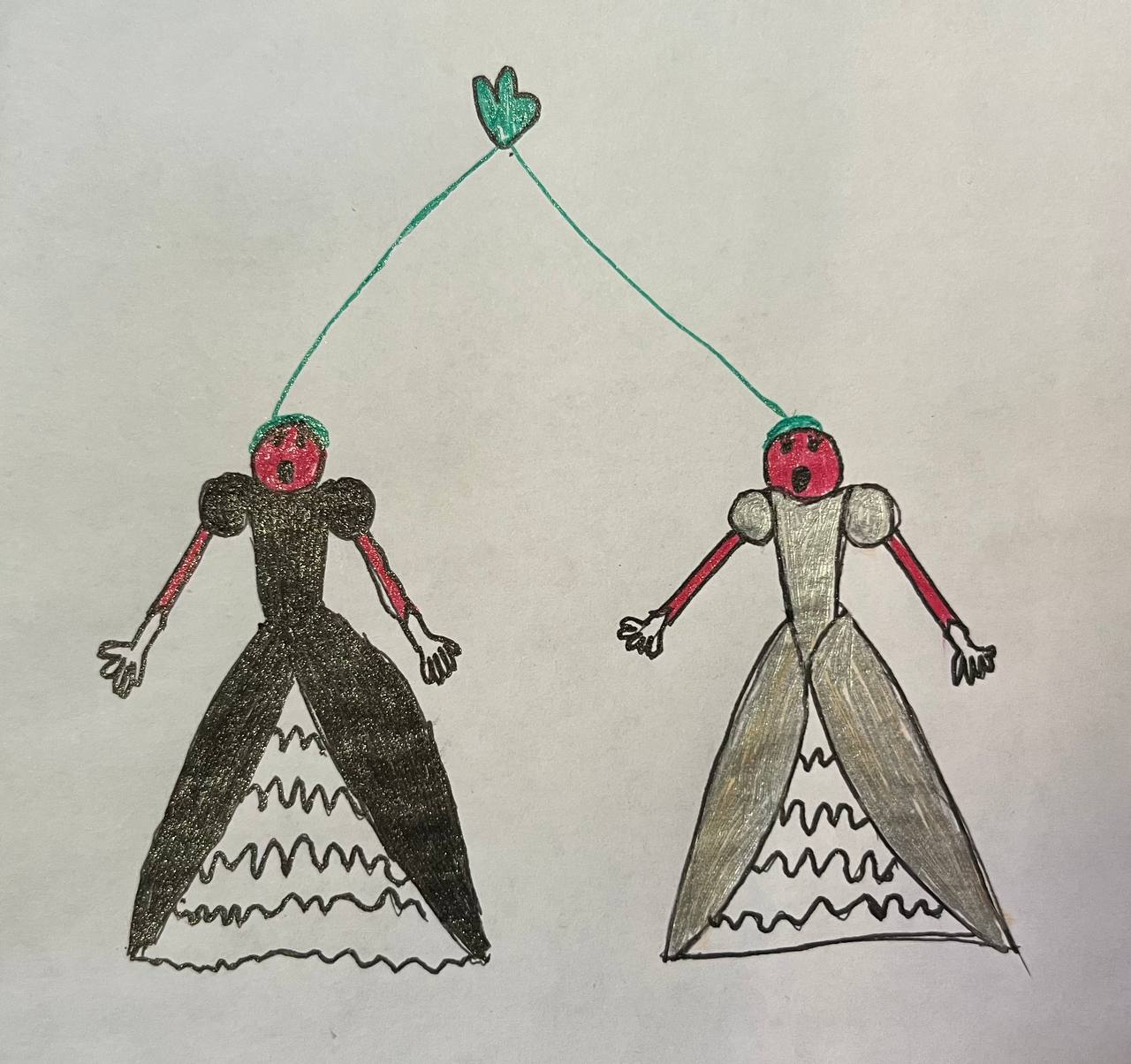 🍒 небольшая шарада от моей дочери (Марина, 7 лет) 🍒
героев какой книги она нарисовала? | Сетка — социальная сеть от hh.ru