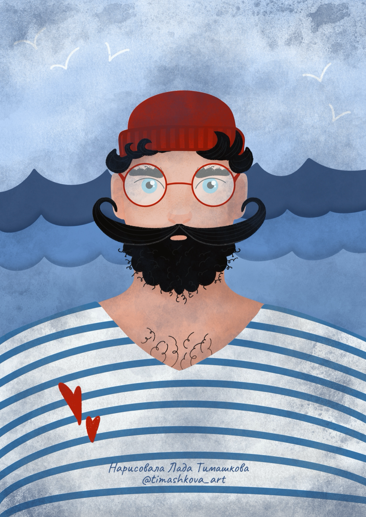 Привет)
Я Лада, и я иллюстратор, не дизайнер 😅
Рисую на заказ и для души, как в digital так и в традишке.
В стилях меня неплохо штормит | Сетка — социальная сеть от hh.ru