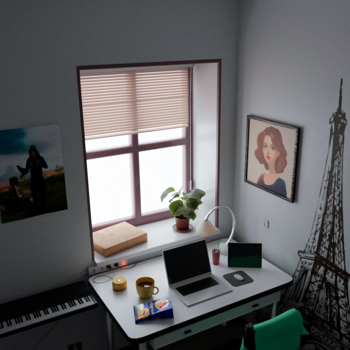 Еще одна работа в #blender которой я доволен. | Сетка — социальная сеть от hh.ru