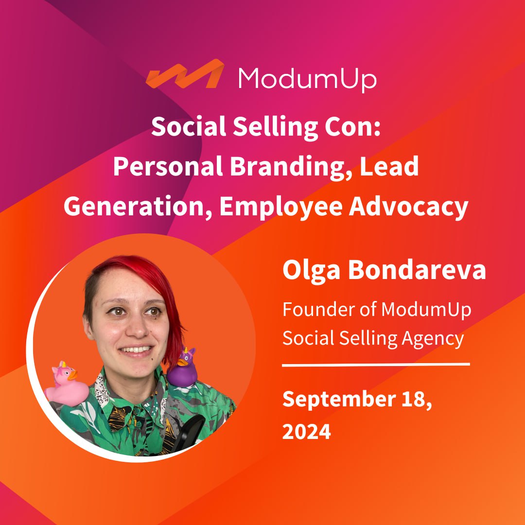 What are the key components of Social Selling, and how can you approach them effectively?
At the upcoming Conference, Olga Bondareva, Founder of ModumUp Social Selling Agency, will unpack this topic w... | Сетка — социальная сеть от hh.ru