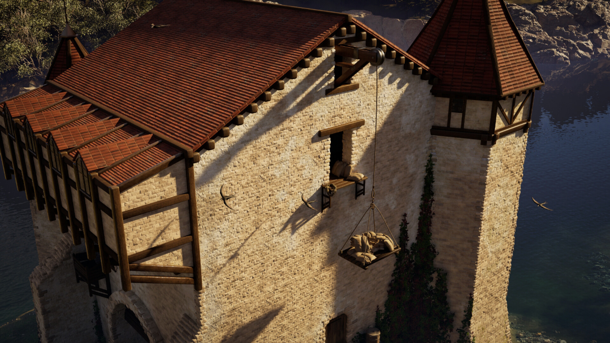 Watermill environment UE5 | Сетка — социальная сеть от hh.ru