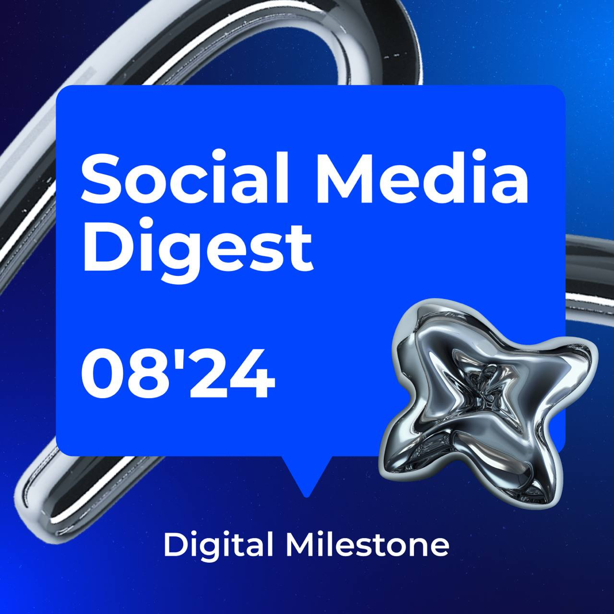 Social Media Digest: 08’24
Каждый месяц мы в Digital Milestone мониторим нововведения и изменения в соцсетях. Делимся с вами карточками — что нового было в SMM в августе 2024 года | Сетка — социальная сеть от hh.ru