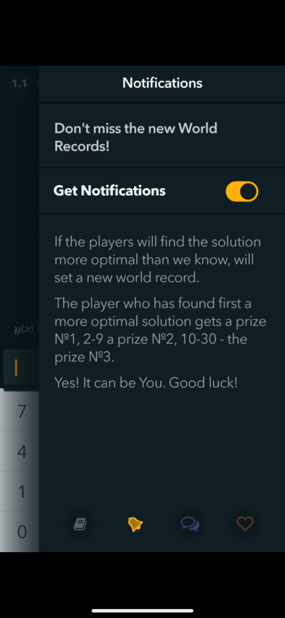 Концепт обучающего приложения о функциях и графиках и математике 
https://projects.invisionapp.com/share/FHR84UPQWRX 
Преимущества:
1 | Сетка — социальная сеть от hh.ru