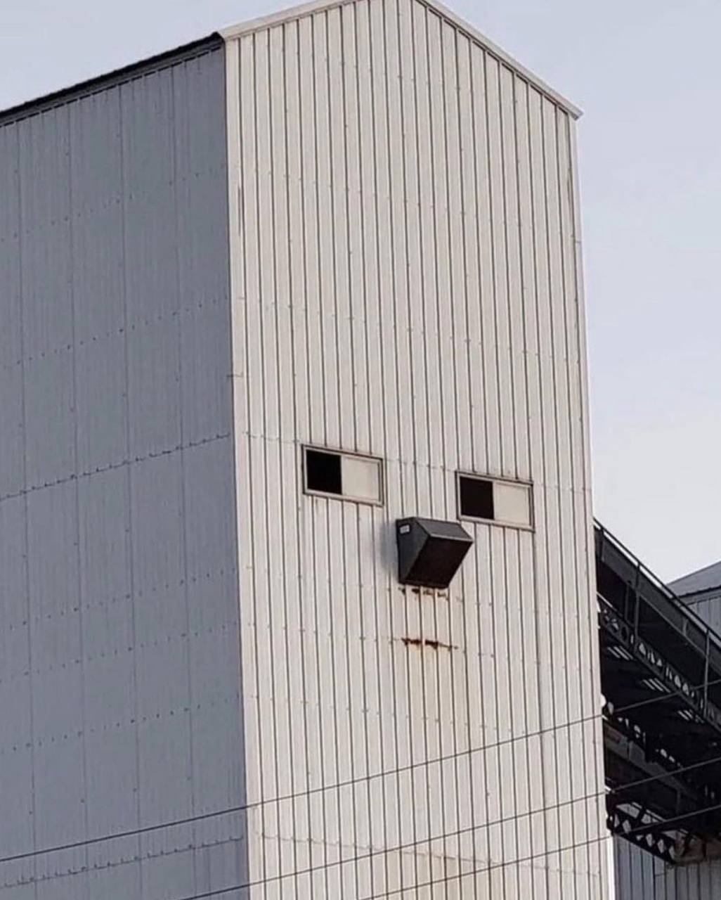 Дома с глазами 
Парейдолия — оптическая иллюзия, способность воспринимать изображения как нечто знакомое — например, видеть в облаках животных или лицо на стволе дерева | Сетка — социальная сеть от hh.ru