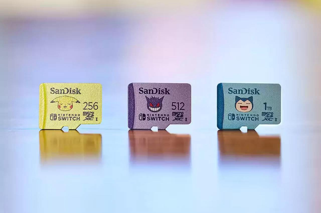 Бренд цифровых накопителей памяти SanDisk выпустил эксклюзивную серию карт для Nintendo Switch c «Покемонами».
На выбор фанатов представлено три варианта с разными объёмами памяти | Сетка — социальная сеть от hh.ru
