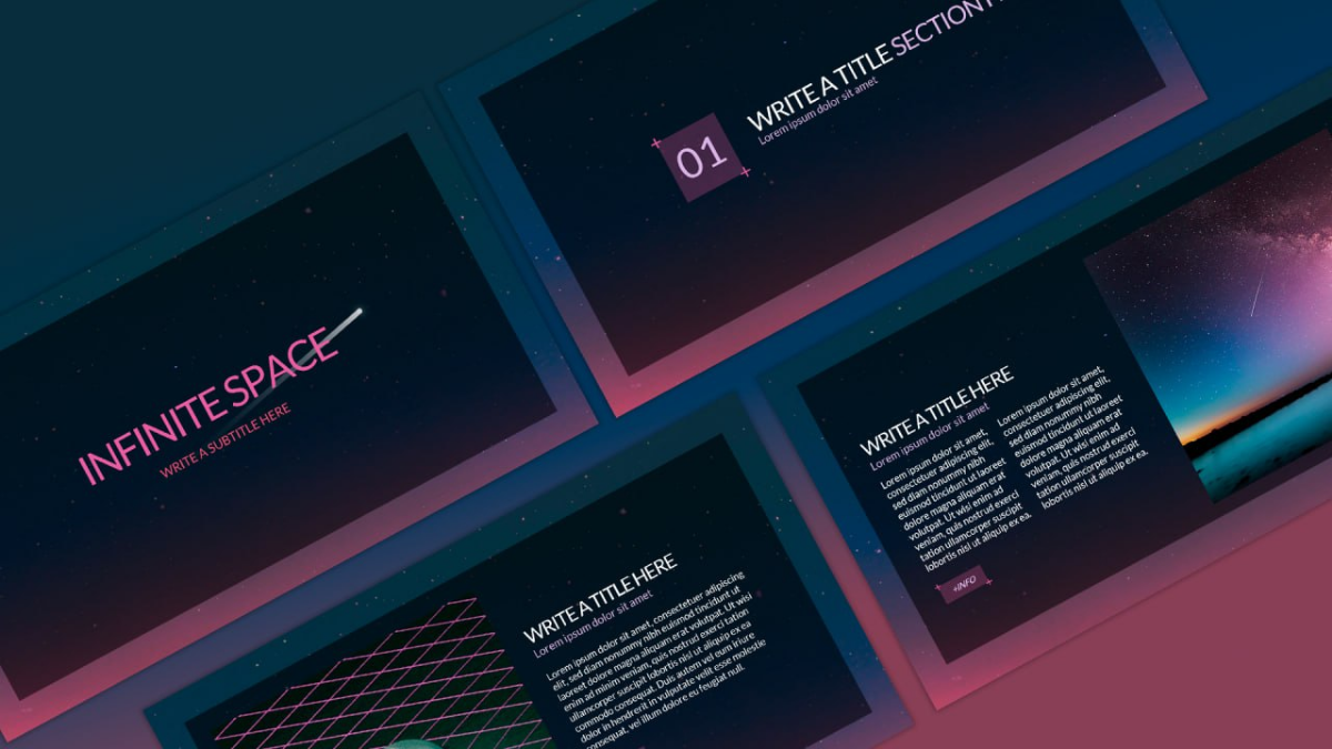 Презентация INFINITE SPACE | Сетка — социальная сеть от hh.ru