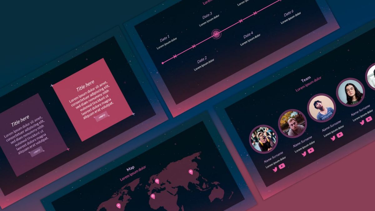 Презентация INFINITE SPACE | Сетка — социальная сеть от hh.ru