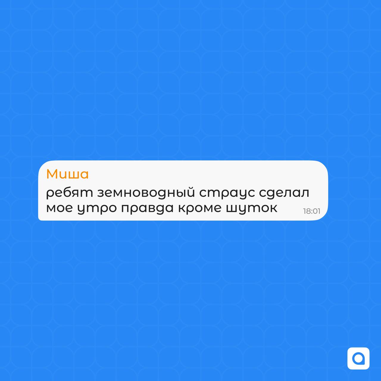 Хроники рабочих чатов АРМ
(секретно)
В рабочих чатах коммуникация выходит за рамки какого-либо представления. Здесь никогда не встретишь формальностей и скучных «доброе утро» или «спокойной ночи» | Сетка — социальная сеть от hh.ru