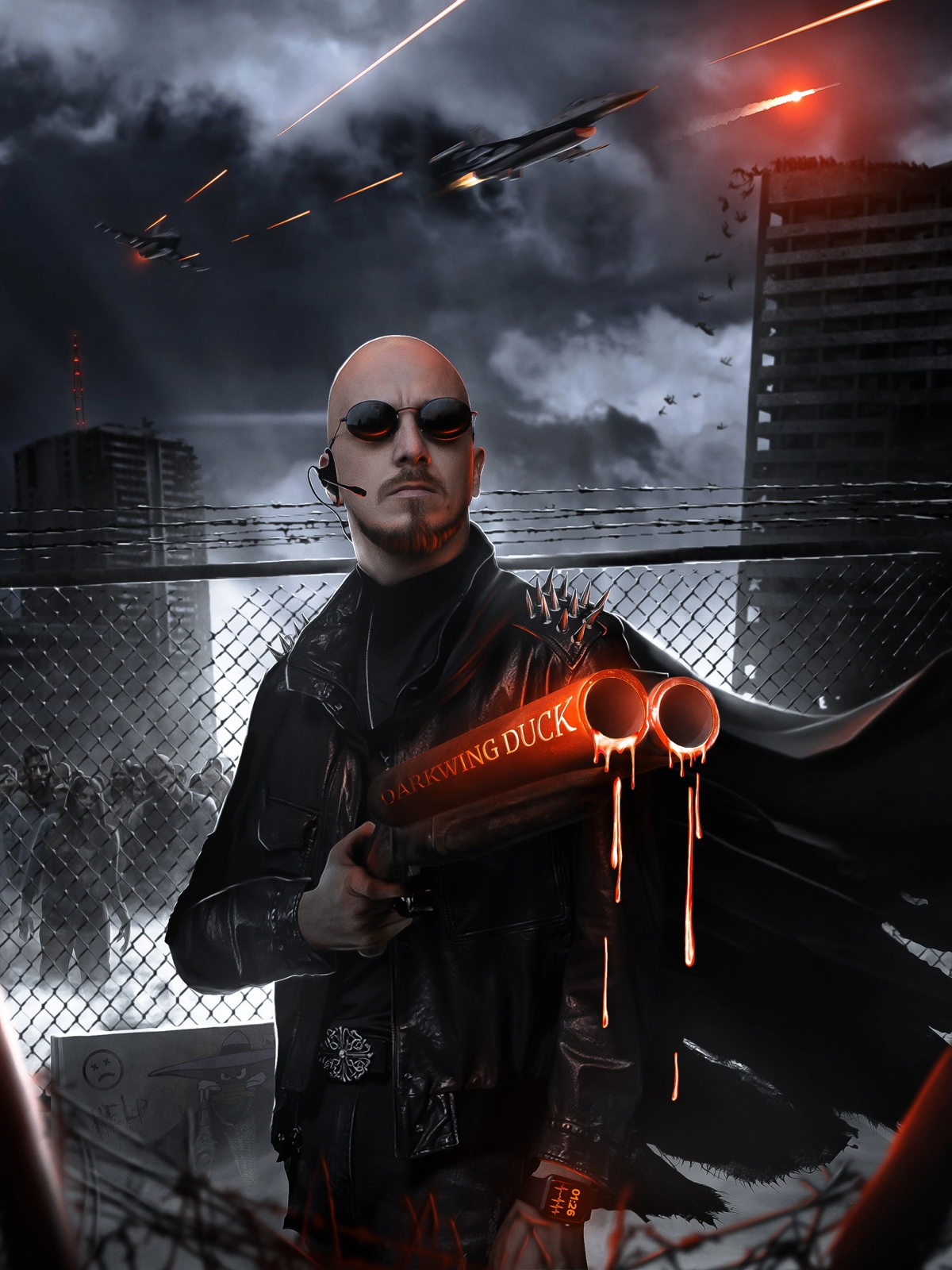 Заказчик захотел арт под черного плаща ) | Сетка — социальная сеть от hh.ru