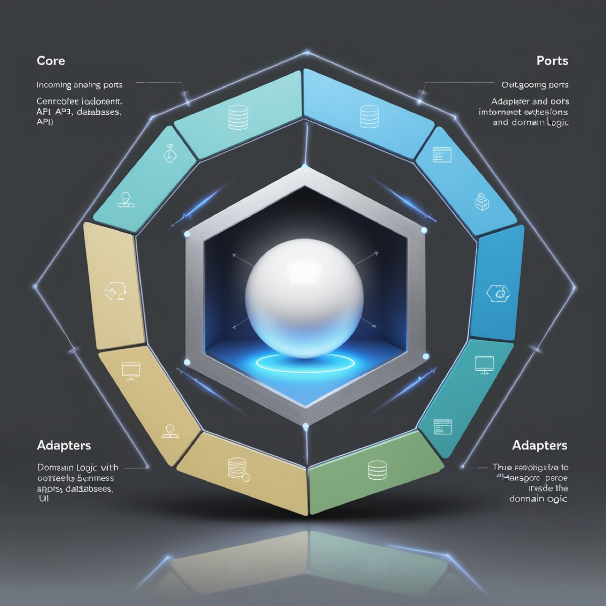 Сегодня погрузился в тему Hexagonal Architecture для Python/Django, и это, честно говоря, перевернуло мой взгляд на архитектуру проектов | Сетка — социальная сеть от hh.ru