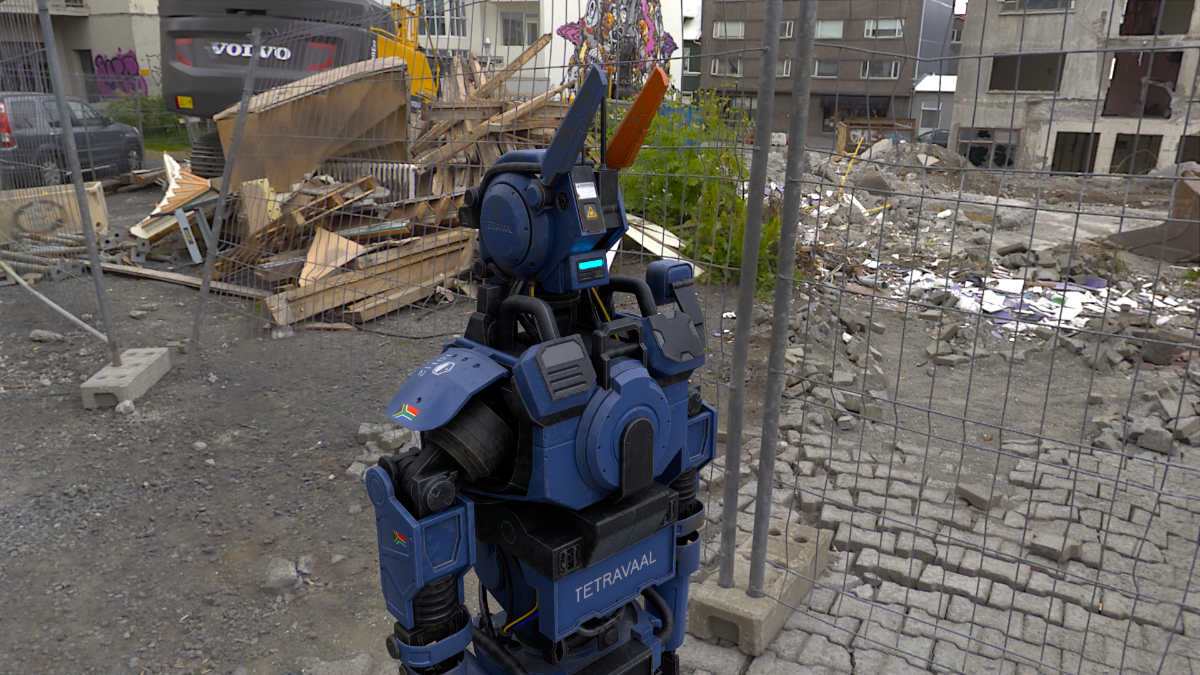 Всем добрый день! Хочу поделиться с вами новой работой. Это робот Чаппи из одноименного фильма. Было желание максимально повторить оригинал, но при учёте, модель останется в классе GameReady | Сетка — социальная сеть от hh.ru