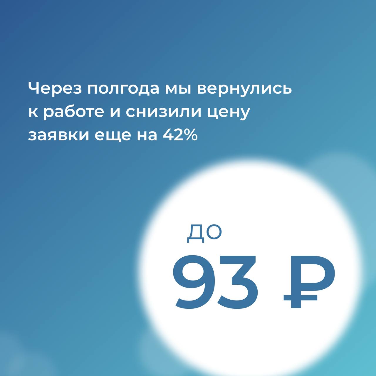 Однажды мы настраивали рекламную кампанию для сети медицинских центров «Эдельвейс»
Спустя примерно 6 месяцев сотрудничества директор решил отказаться от наших услуг и сменить подрядчика | Сетка — социальная сеть от hh.ru