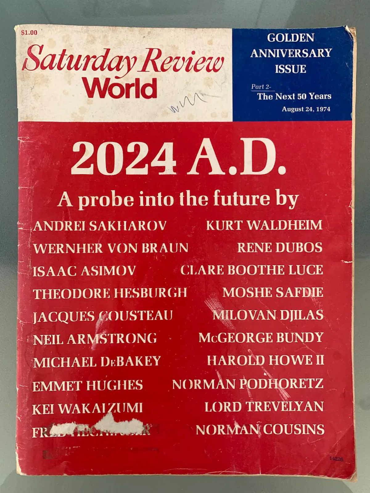 В 1974 году журнал Saturday Review  предложил ученым, писателям, общественным деятелям и другим выдающимся людям мысленно заглянуть на полвека вперед, в 2024 год | Сетка — социальная сеть от hh.ru