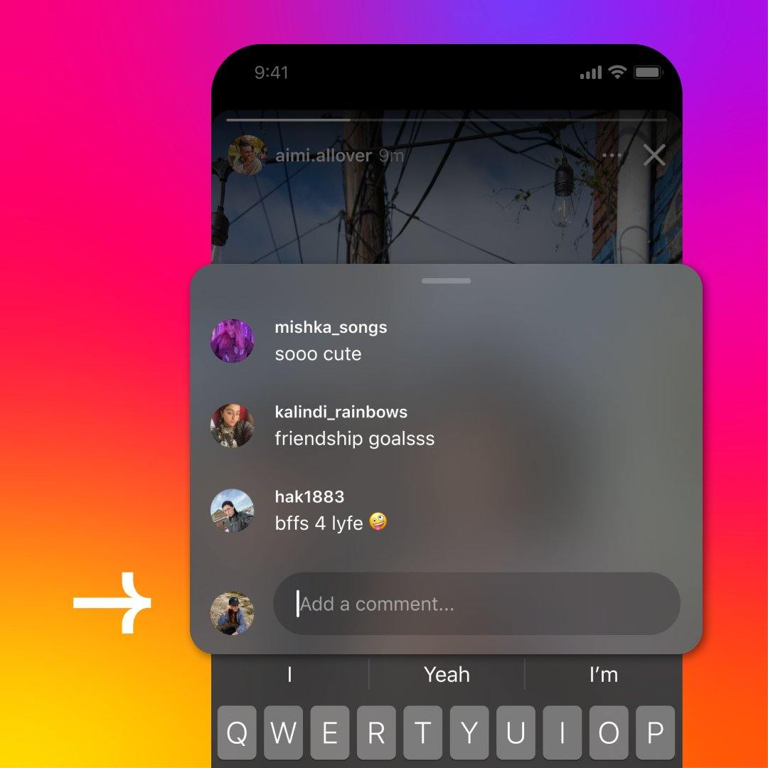 Комменты в Stories завезли 
КОММЕНТЫ ПРАВЯТ ИНТЕРНЕТОМ 💪
Стартовые настройки — комментировать могут только взаимные подписки, но можно открыть врата для всех | Сетка — социальная сеть от hh.ru