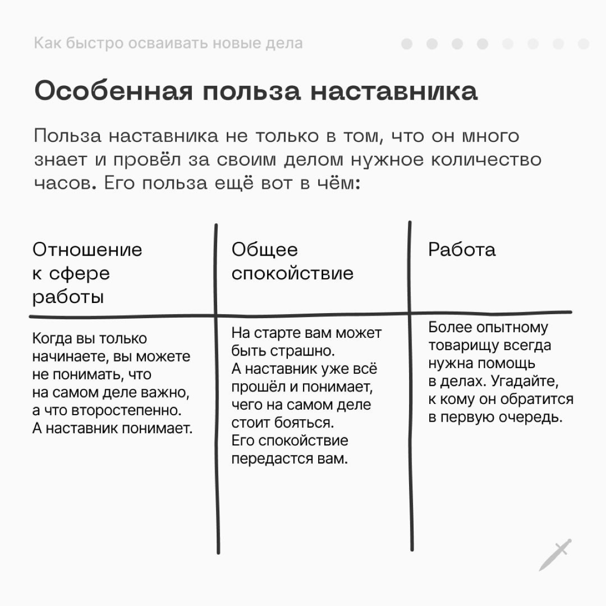 🗡 Бывает, что начинаешь новое дело, но в нём как будто ломишься в закрытую дверь | Сетка — социальная сеть от hh.ru