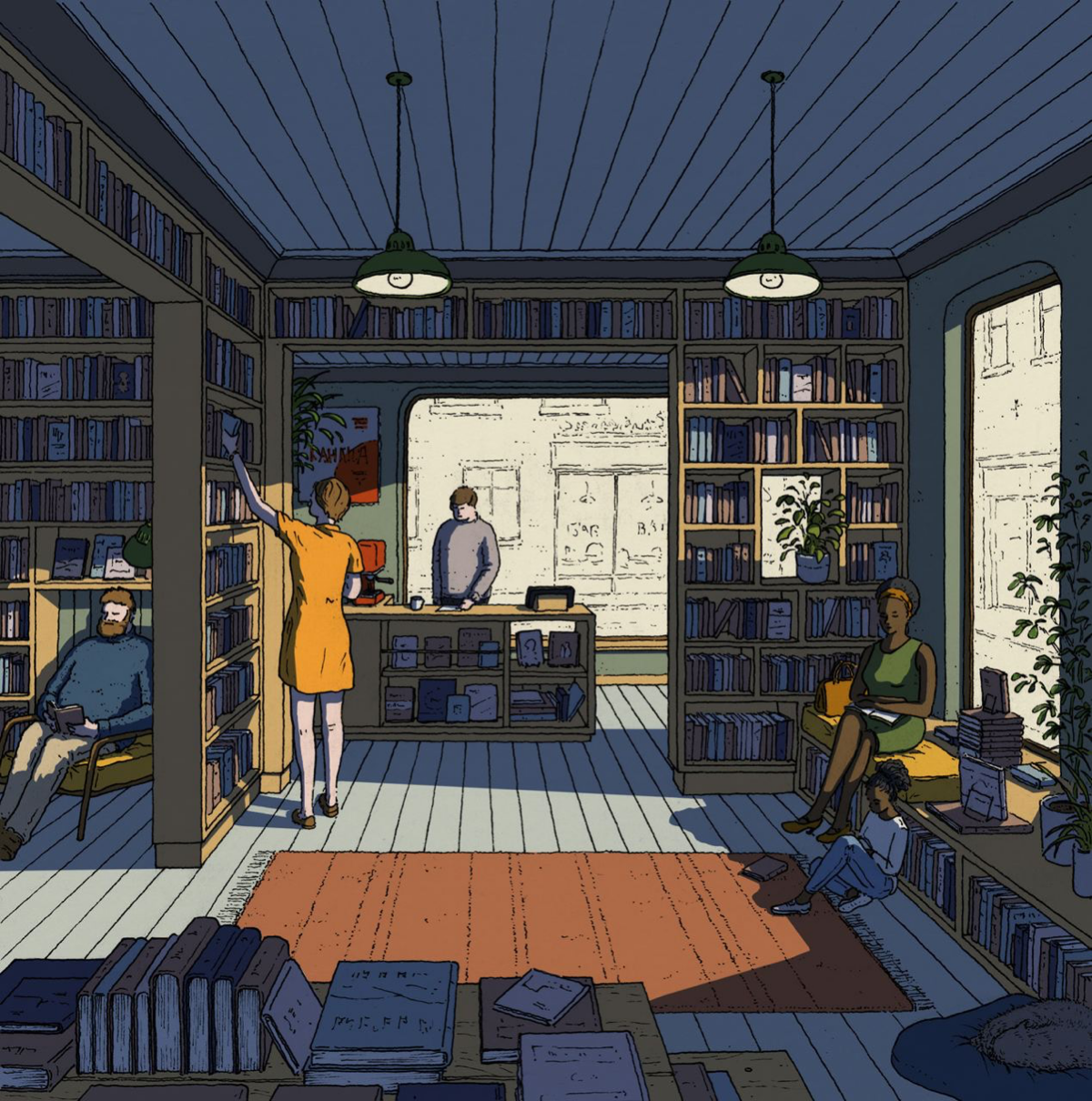 Детализированные иллюстрации британского архитектора Оуэна Помери
Среди клиентов Оуэна немало крупных имён: The Economist, Tribune, Airbnb, Apple and The New Yorker
Интервью с автором: 
https://creati... | Сетка — социальная сеть от hh.ru