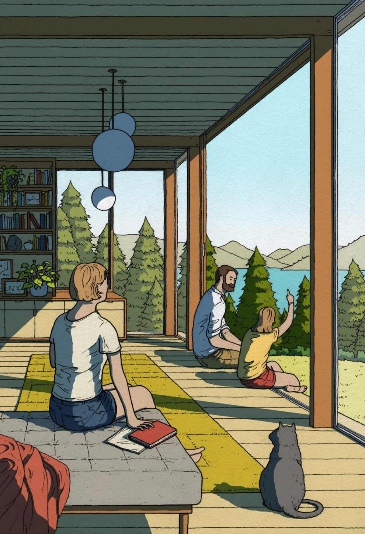 Детализированные иллюстрации британского архитектора Оуэна Помери
Среди клиентов Оуэна немало крупных имён: The Economist, Tribune, Airbnb, Apple and The New Yorker
Интервью с автором: 
https://creati... | Сетка — социальная сеть от hh.ru