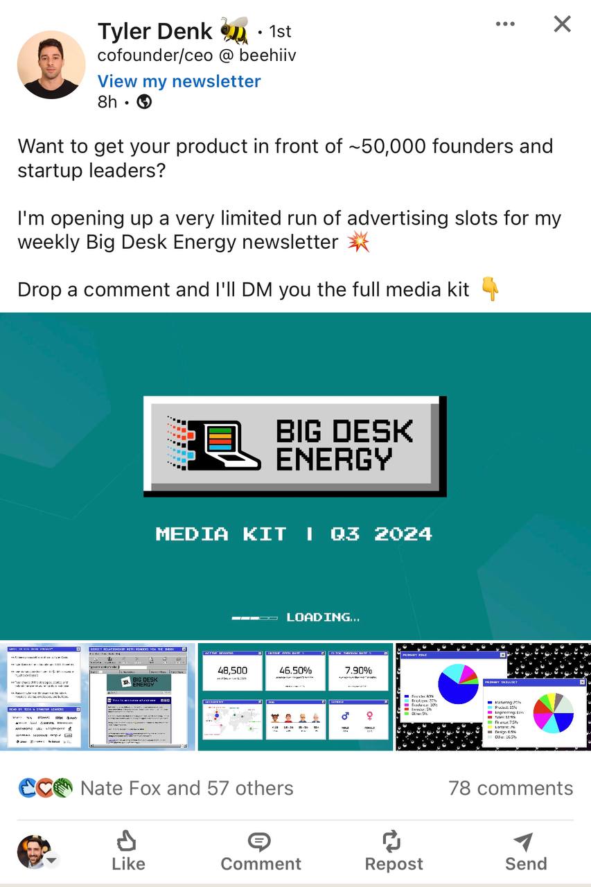 Карьерный путь, к которому мы все подсознательно стремимся:
→ идешь разработчиком в медиакомпанию
→ анбандлишь их функционал, запускаешь свою платформу для рассылок 
→ запускаешь на своей платформе ра... | Сетка — социальная сеть от hh.ru