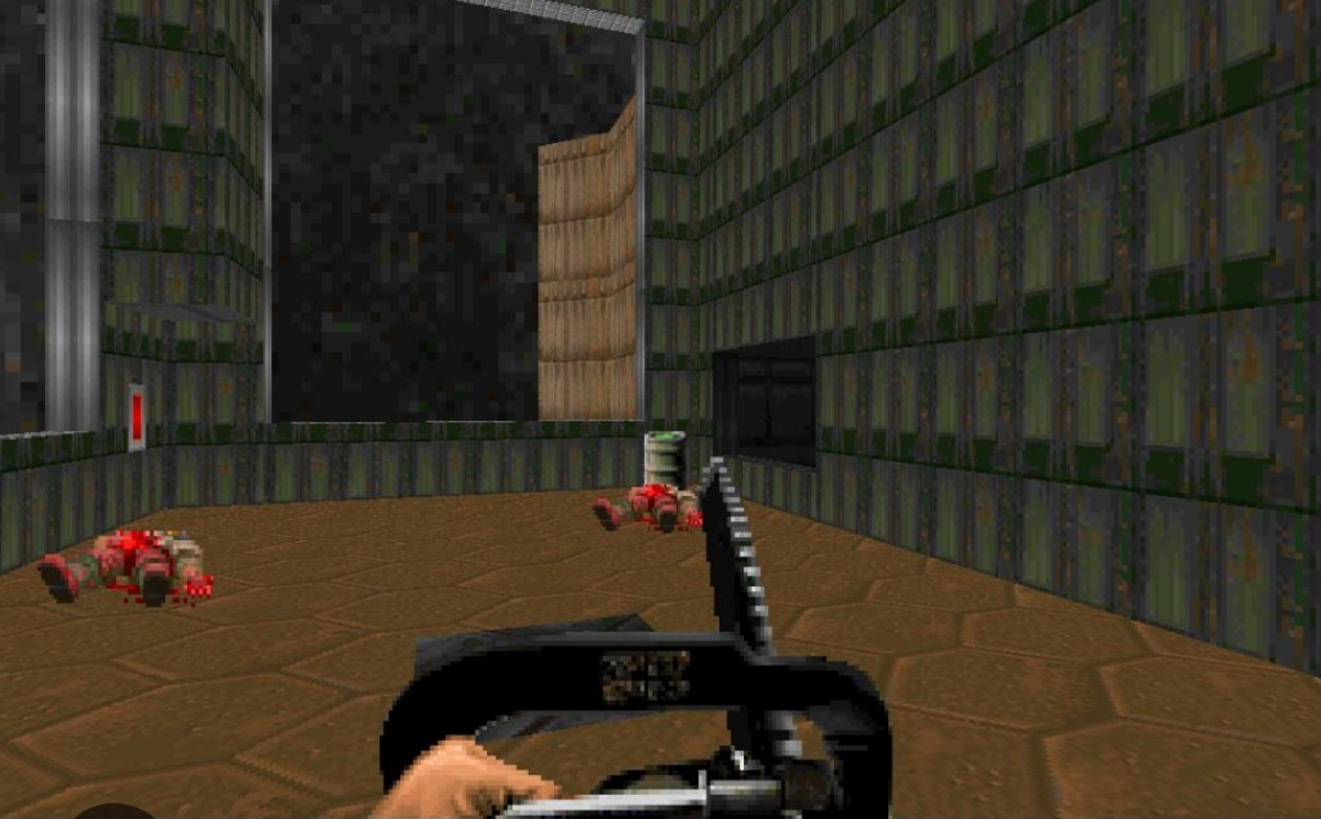 Бензопила на Марсе в Doom | Сетка — социальная сеть от hh.ru