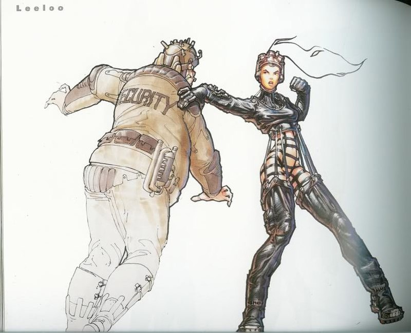 Над Пятым элементом работало немало иллюстраторов и художников, которые придумывали концепты кораблей, интерьеров, предметов и техники | Сетка — социальная сеть от hh.ru