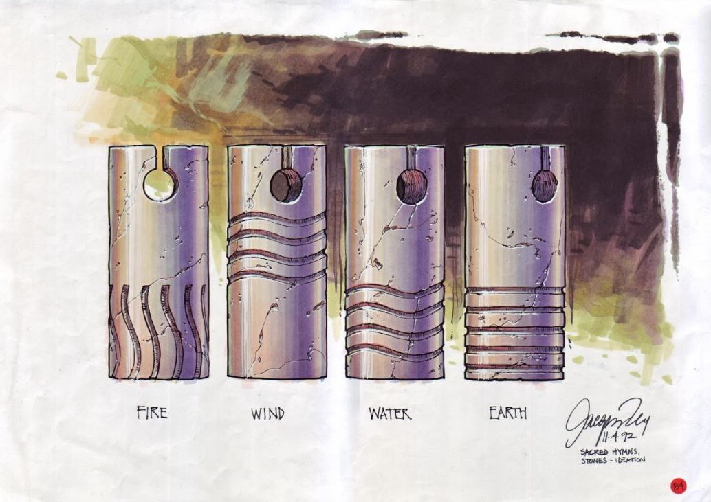 Над Пятым элементом работало немало иллюстраторов и художников, которые придумывали концепты кораблей, интерьеров, предметов и техники | Сетка — социальная сеть от hh.ru