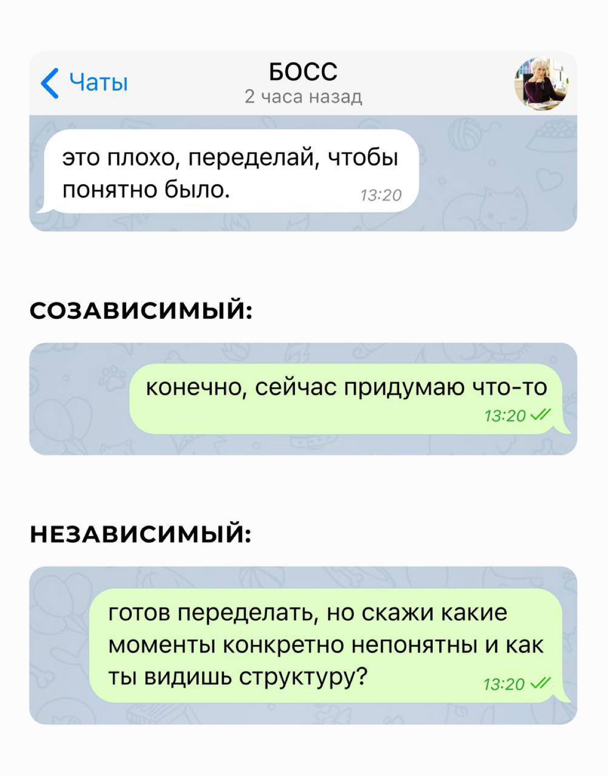 Ежедневно мы сталкиваемся с токсичными комментариями начальства, но есть и хорошие новости —  в наших руках выстраивать границу. Делюсь примерами, как это можно сделать деликатно | Сетка — социальная сеть от hh.ru
