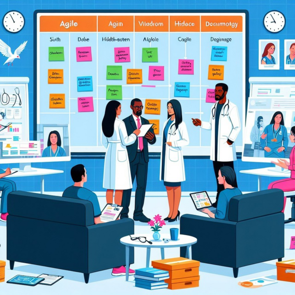 Эджайл в медицине часть 2 
Вокруг слышу и вижу много недовольства, касаемо состояния сферы здравоохранения сегодня | Сетка — социальная сеть от hh.ru