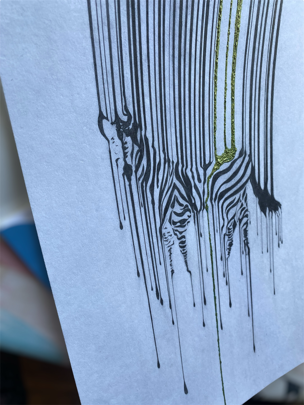 ## ✨ "ZEБРЫ" - Угольный рисунок
Оригинальный рисунок углем, запечатлевший красоту зебр.
Без рамы для удобной доставки.
Пишите в ЛС за подробностями | Сетка — социальная сеть от hh.ru