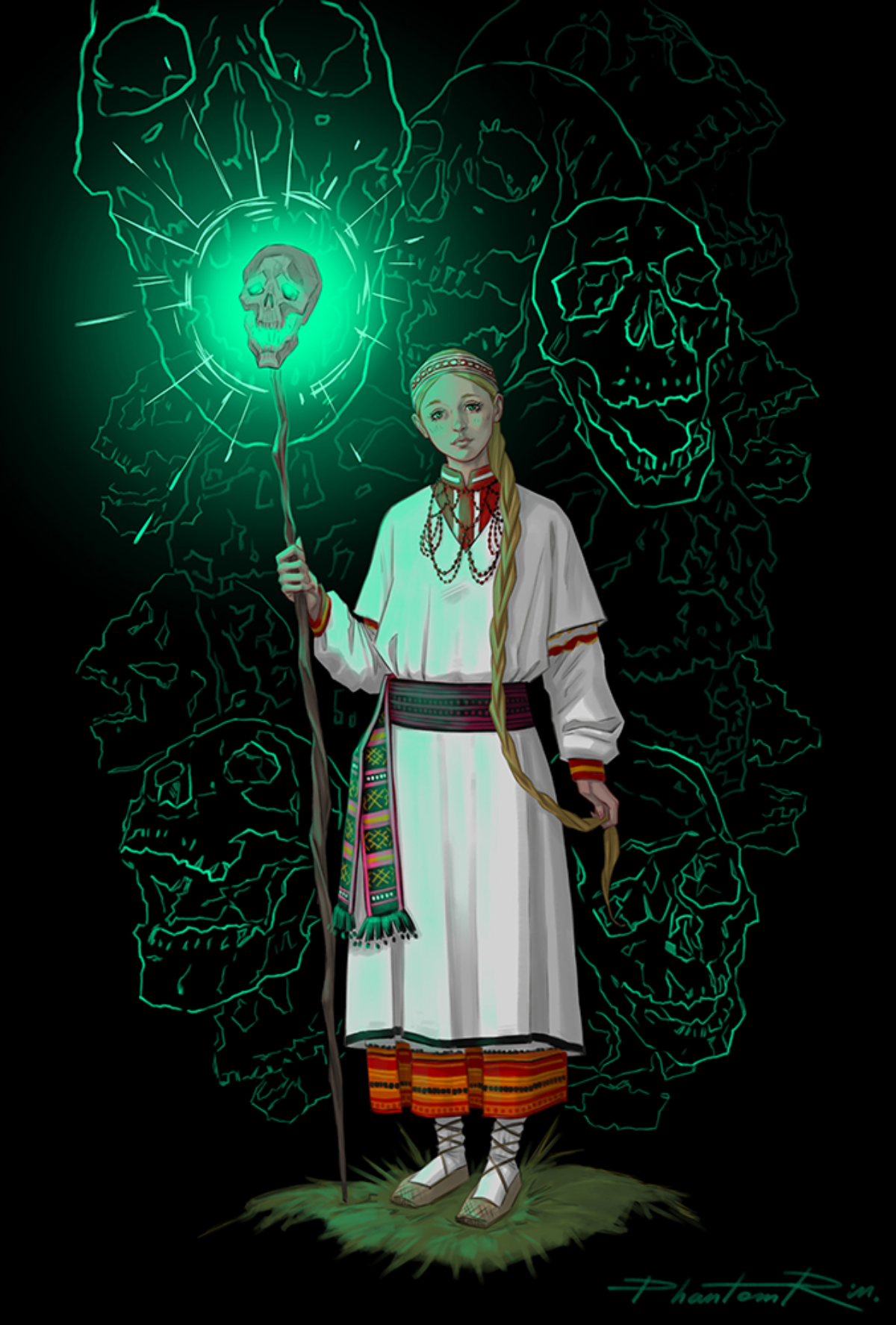 "Вытащила она Василису из горницы и вытолкала за ворота, сняла с забора один череп с горящими глазами и, наткнув на палку, отдала ей и сказала: "Вот тебе огонь для мачехиных дочек, возьми его; они вед... | Сетка — социальная сеть от hh.ru