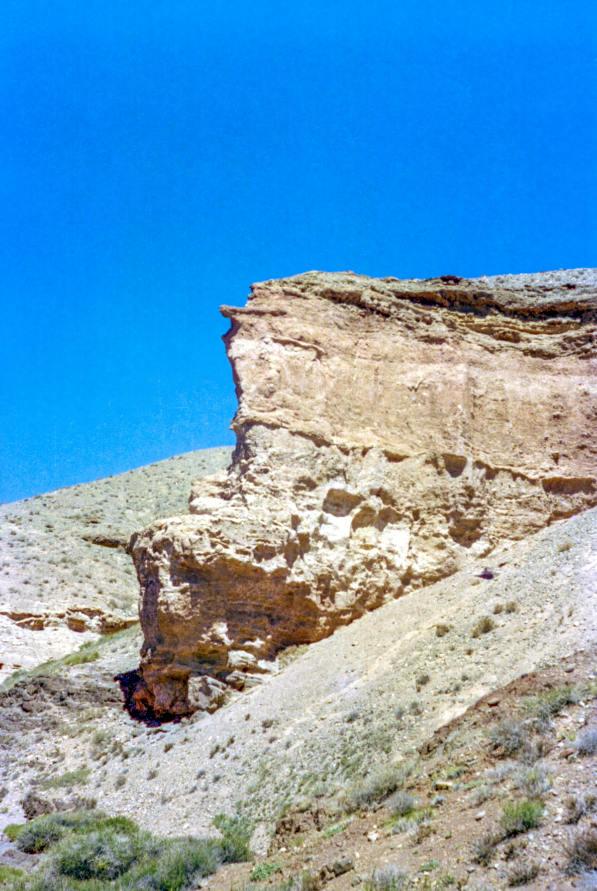 Март 2001 года. Плёнка "Kodak Color" 400 единиц. Камера "Зоркий-4". Район реки Чарын. Каньон "Долина замков". | Сетка — социальная сеть от hh.ru