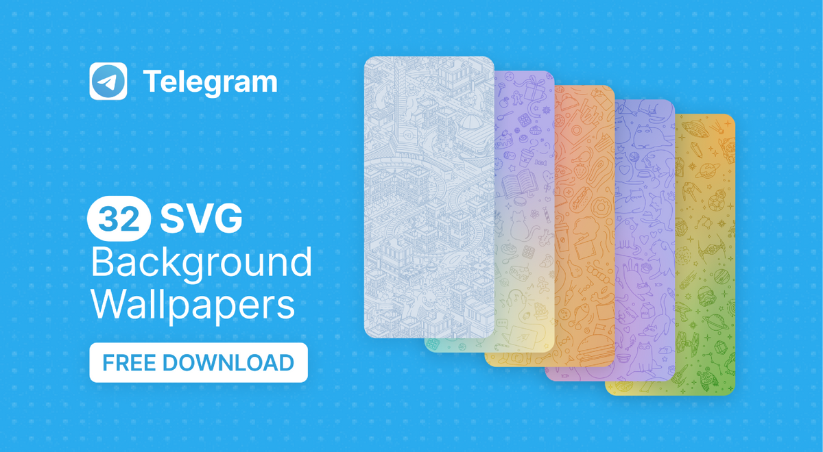 Бесплатные обои для Telegram | Сетка — социальная сеть от hh.ru