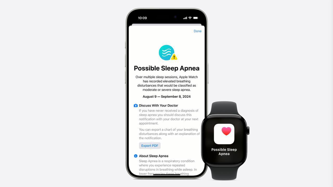 Храпу — конец. Apple Watch теперь умеют распознавать кратковременные остановки дыхания во время сна и будут присылать пуши, если со здоровьем что-то не так.
Мы дождались!
🍕зумеры в телеграм | Сетка — социальная сеть от hh.ru
