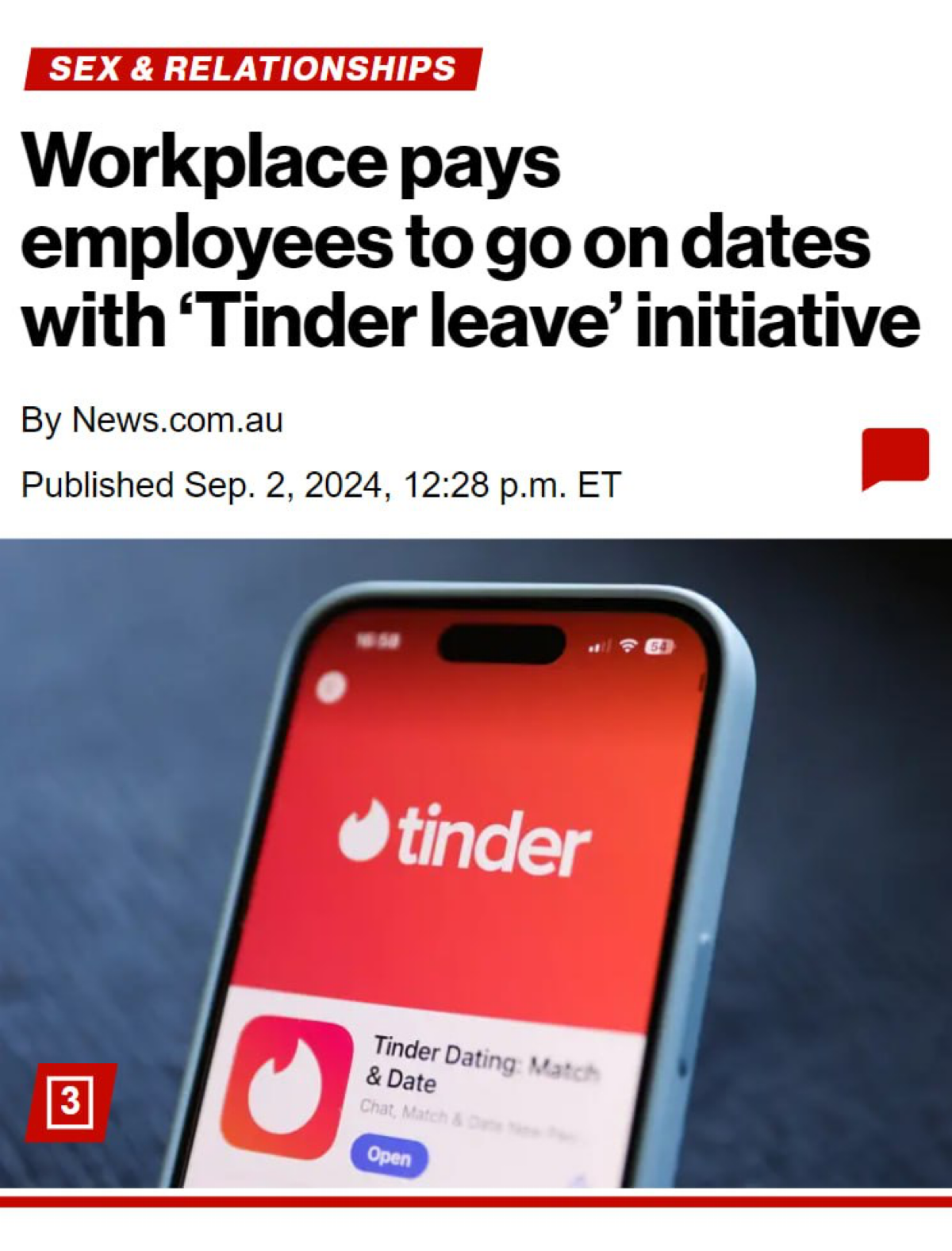 📢 Отпуск на Tinder" — новый подход к мотивации сотрудников
Представьте, тайская компания всерьёз заботится о личной жизни своих сотрудников | Сетка — социальная сеть от hh.ru