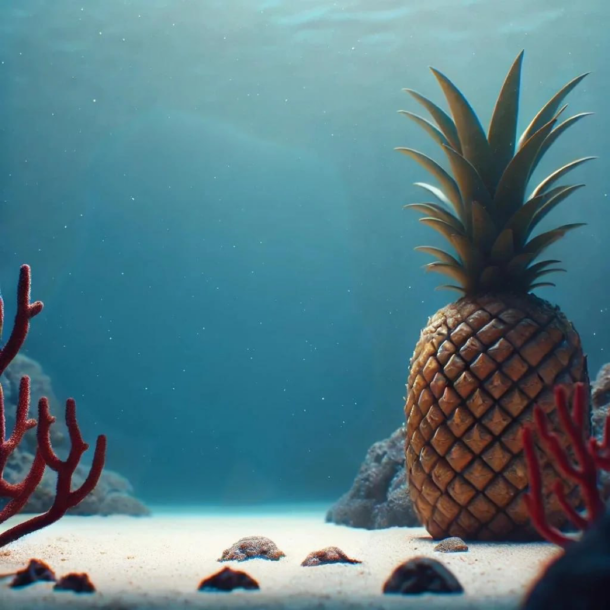 Настоящая история появления ананаса в Губке-Бобе.
Фанатский приквел с помощью нейросетей. | Сетка — социальная сеть от hh.ru