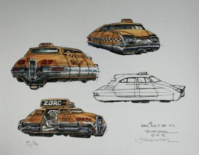 Немало концептов было нарисовано Жаном Клодом Мезьером. Он родился в 1938 году, также как и Мёбиус, и, к сожалению, умер 2 года назад | Сетка — социальная сеть от hh.ru